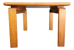 Solid Teak Danish Modern Patchwork Side Table