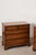 English Rare Matched Pair 19th Century Oyster Cut Beside Chests For Sale - Image 3 of 11
