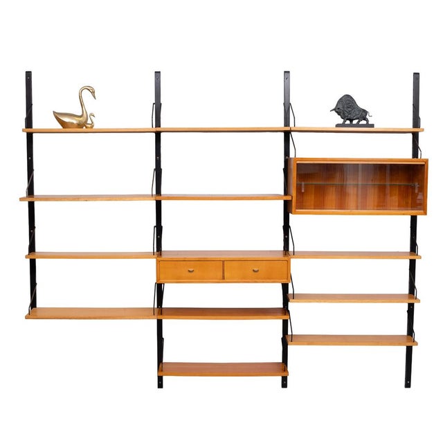 1950s Hanging Royal Wall System from Poul Cadovius, Denmark, 1950s For Sale - Image 5 of 14