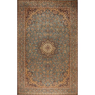Middle Eastern Hand-Knotted Rug For Sale