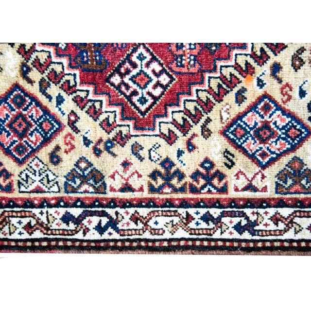 Early 20th Century Persian Afshar Rug For Sale - Image 10 of 10
