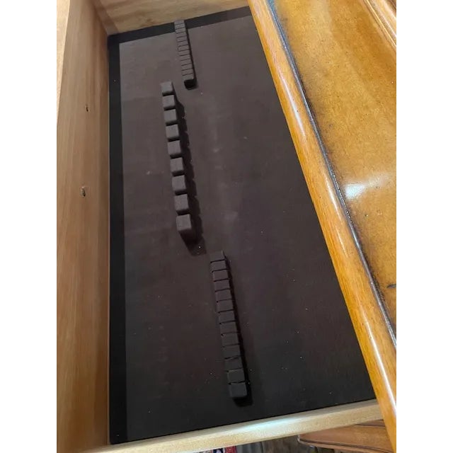 Wood Vintage Century Furniture China Cabinet For Sale - Image 7 of 9