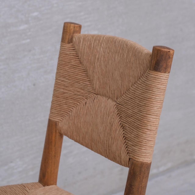 1940s Bauche No.19 Model ed. BCB Chairs from Charlotte Perriand, 1940s, Set of 4 For Sale - Image 5 of 13