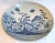 Contemporary Chinoiserie Pheasant Blue & White Large Round Platter For Sale - Image 11 of 12