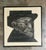 Vintage Black and White Framed Woodcut of Sigmund Freud For Sale - Image 12 of 12