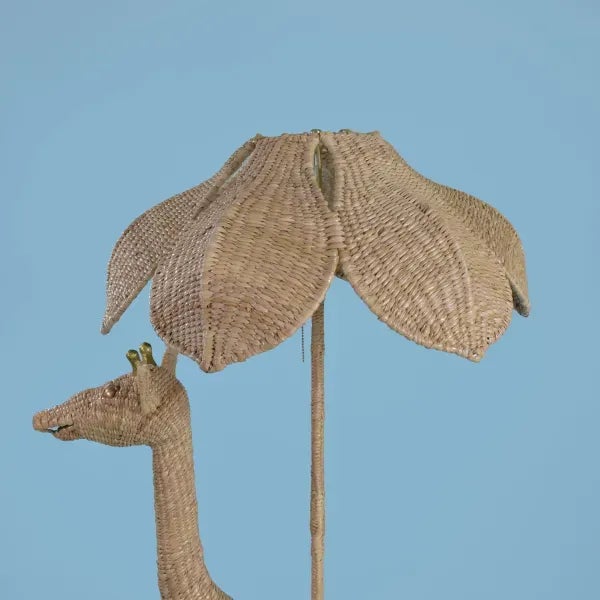 Wood Giraffe Floor Lamp by Mario Lopez Torres For Sale - Image 7 of 10