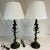 1985 Vintage Maitland-Smith French Bouillotte Style Cast Iron Table Lamp With Leaves - A Pair, Attributed, Artist Signed For Sale - Image 12 of 12