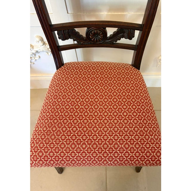 Antique Regency Mahogany Dining Chairs, 1830s, Set of 8 For Sale - Image 12 of 18