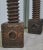 Monumental Antique French Vineyard Salvaged Winepress Pedestals - a Pair For Sale - Image 4 of 11