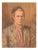 Ludwig Straub, Self-Portrait, 1930s, Oil on Hardboard, Framed For Sale