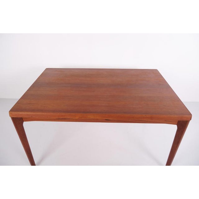 Vintage Teak Dining Table by Henry Kjærnulf, 1960s For Sale - Image 11 of 12