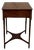 Antique Regency Freestanding Mahogany Inlaid Lamp Table, 1830s For Sale