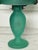 Green 1920s Art Deco Daum Nancy Acid-Etched Cameo Glass Table Lamp 13.5"x8" For Sale - Image 8 of 15