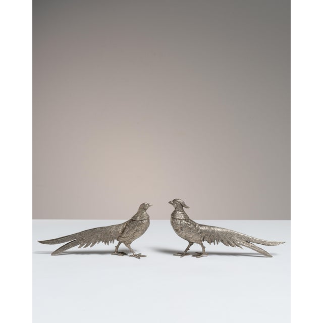 Metal Mid 20th Century France Silver Metal Sculpture For Sale - Image 7 of 15