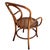 Early 20th Century Early 20th Century Vienna Secession Bent Oak & Cane Armchair No 18 Attributed to Jacob & Josef Kohn for Thonet For Sale - Image 5 of 8