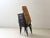 Mid-Century Modern Stackable Studio Chair with Black Lacquered Steel Frame, 1990s For Sale - Image 3 of 17