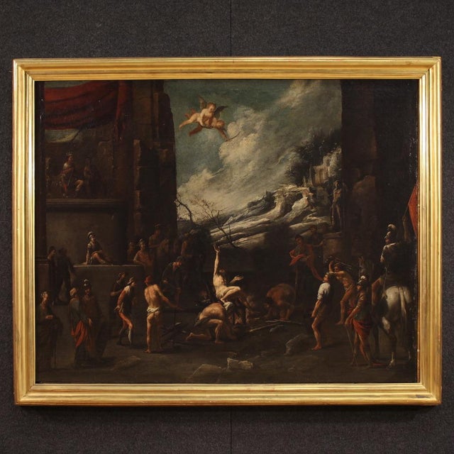 Martyrdom of Saint Lawrence, 1630, Oil on Canvas For Sale - Image 16 of 16