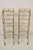Italian Hollywood Regency Rope Tassel Gold 4 Tier Iron Etagere Shelf - A Pair For Sale - Image 10 of 10
