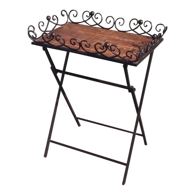 Mid 20th Century Finish Butler's Tray Table For Sale