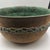 Banded Pottery Bowl With Green Interior For Sale - Image 11 of 12