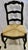 Late 20th Century Vintage French Oak Dining Chairs With Rush Seats For Sale - Image 5 of 5