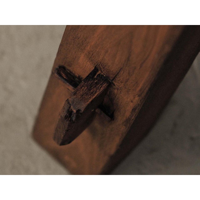 Vintage French Desk in Oak, 1970 For Sale - Image 12 of 18