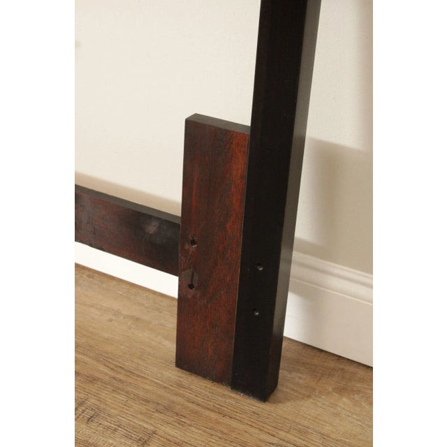 Black Thomasville Asian Inspired Queen Size Headboard For Sale - Image 8 of 12