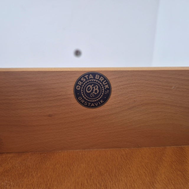 Mid-Century Modern Mid-Century Teak and Beech Dressing Table from Orsta Bruk, Denmark, 1960s For Sale - Image 3 of 13