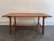 Mid-Century Modern Mid-Century Modern Solid Wood Coffee Table With Ribbed H-Stretcher For Sale - Image 3 of 10