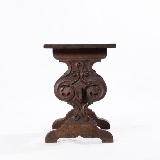 Carved Oak Stand For Sale - Image 6 of 7