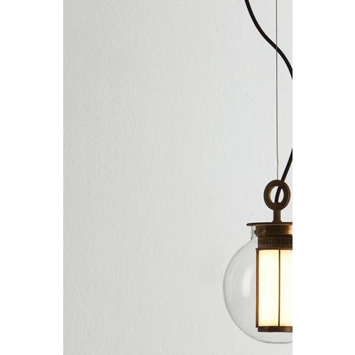 Steel and Glass Bai T Di Di Suspension Lamp by Neri and Hu for Pararachilna For Sale - Image 9 of 13
