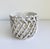 Ceramic 1950s Rare Italian Creamware Oval Ceramic Rope Basket For Sale - Image 7 of 14