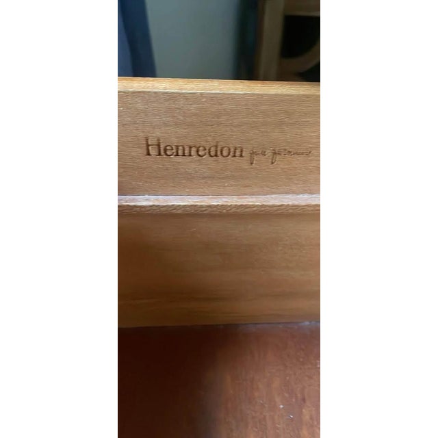 Chinoiserie 1970s Henredon Mahogany Chinoiserie Gentleman's Chest For Sale - Image 3 of 8