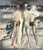 Modern Simka Simkhovitch, Simka Simkhovitch WPA W/C Painting Gouache American Modernist Beach Scene Nude, c.1930's For Sale - Image 3 of 5