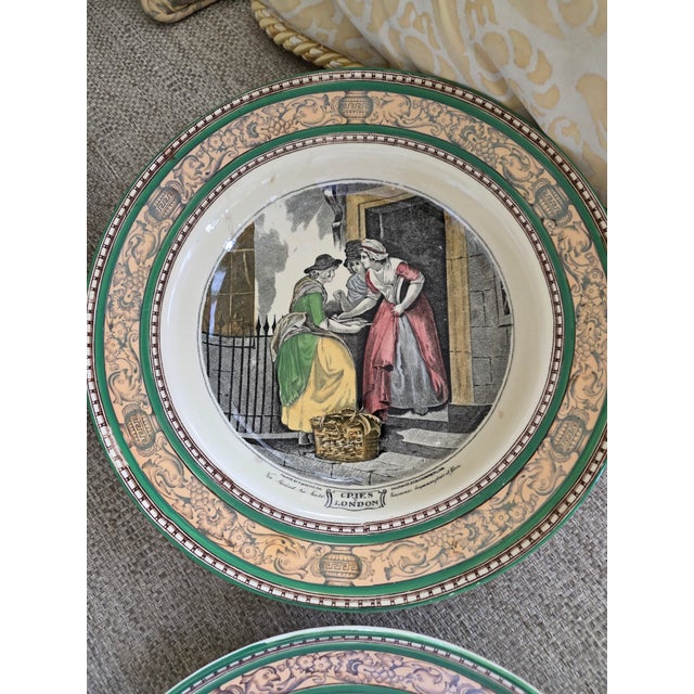 Antique Adam's Plates Cries of London Series For Sale In San Antonio - Image 6 of 6