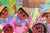 Original Manuel Lepe Mexican Native Art Painting For Sale - Image 10 of 12