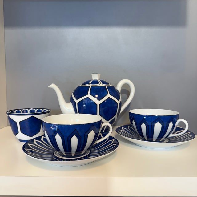 Vintage Tea Set from Hermès, 2000s, Set of 6 For Sale - Image 10 of 10