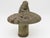 Whimsical and quietly charming, this English Mid 20th C. composite stone garden figure features a toad perched contentedly...