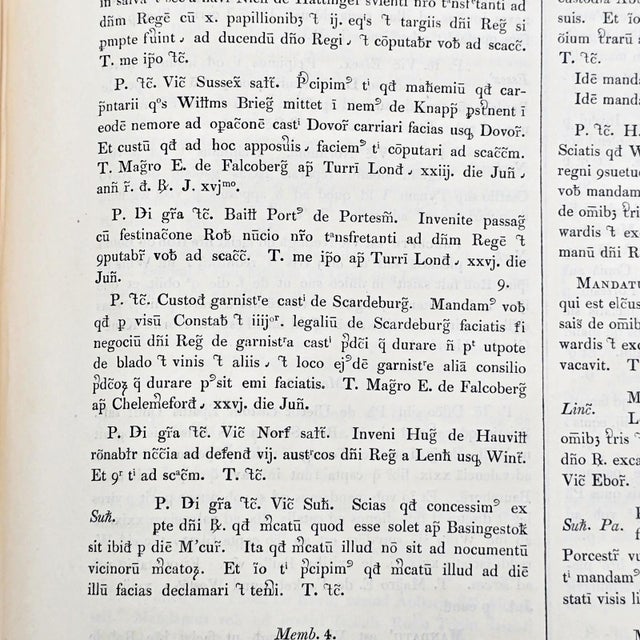 Blue 1833's Large Antique Reference Book For Sale - Image 8 of 12