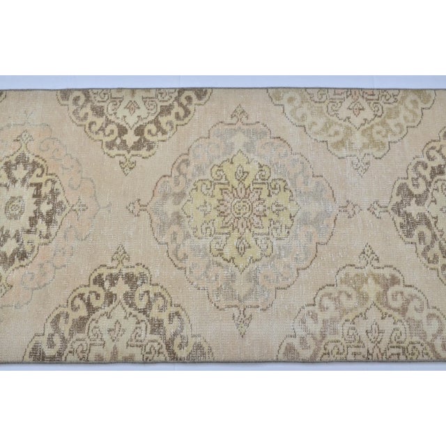 Textile 1960s Long Vintage Turkish Runner Rug For Sale - Image 7 of 11