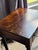 Antique Nightstand 1850s American Empire Walnut Drop Leaf Spool Leg Table For Sale - Image 4 of 8