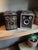 Elevate your bookshelf, office, or mantel styling with this curated pair of authentic mid-century and Art Deco box...