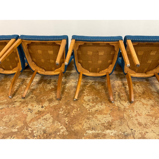 1960s Set of 6 Mid-Century Dining Chairs, Attr. To Slagelse Møbelværk For Sale - Image 18 of 18