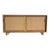 Made to Order White Oak Cane Credenza For Sale