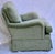 English Arm Chair and Ottoman in Sage Green Velvet Chenille by Colony Interiors. The chair was designed by and built for...