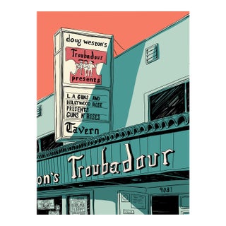 The Troubadour Limited Edition Print on Entrada Rag by Marz Jr. For Sale