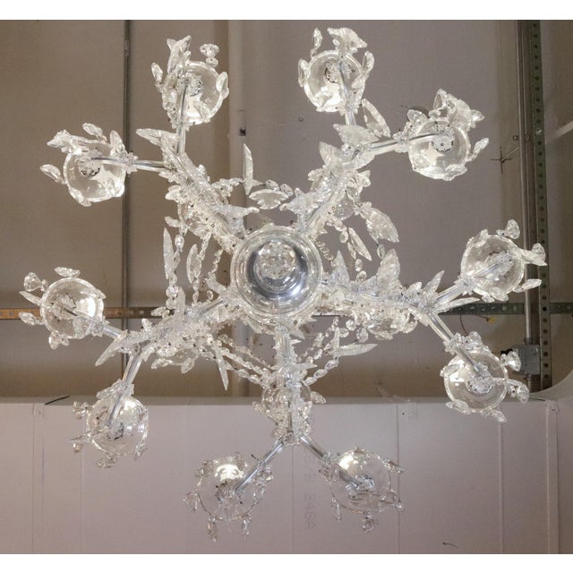 Mid 20th Century 15 Light Marie Therese Crystal Chandelier For Sale - Image 11 of 12