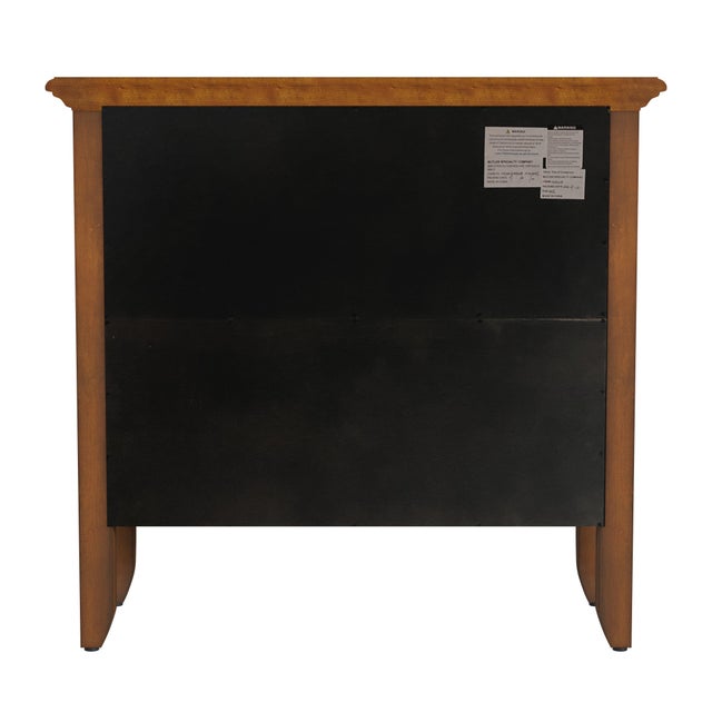 Newport 32"W 2 Shelf Bookcase, Medium Brown For Sale In Chicago - Image 6 of 8