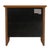 Newport 32"W 2 Shelf Bookcase, Medium Brown For Sale In Chicago - Image 6 of 8