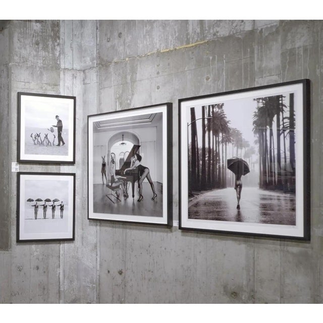 "Men 2" (Framed) Black & White Photography 24 X 24 in Ed of 15 by Olha Stepanian For Sale - Image 4 of 4
